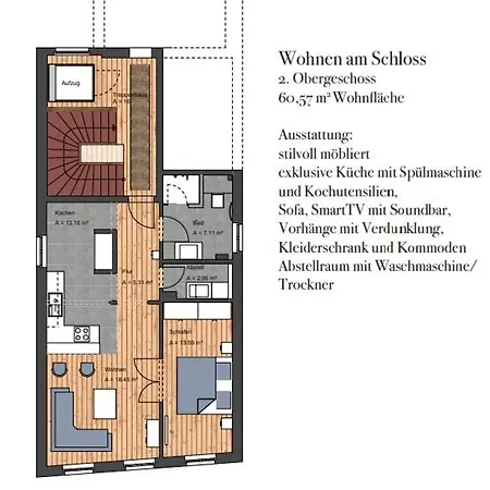 Wohnen Am Schlossplatz Ольденбург